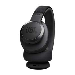 JBL Live 770NC - Black - Wireless Over-Ear Headphones with True Adaptive Noise Cancelling - Detailshot 2